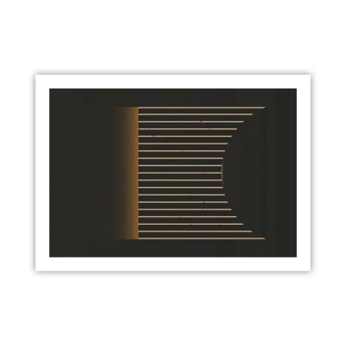 Poster - Explorați întunericul - 70x50 cm