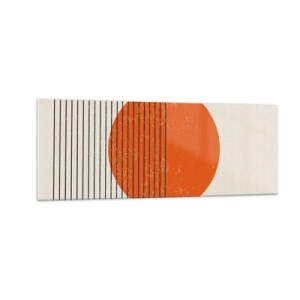 Tablou pe sticlă - Întotdeauna soarele - 140x50 cm