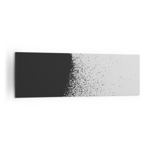 Tablou pe pânză - Mișcarea particulelor - 160x50 cm