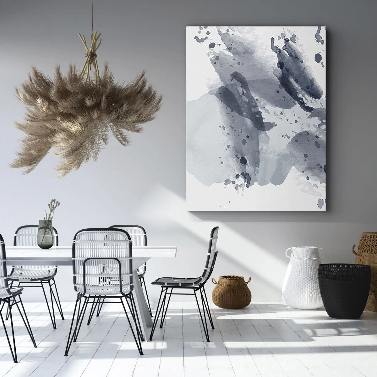 Tablou pe pânză - Un studiu al naturii de apă - 65x120 cm