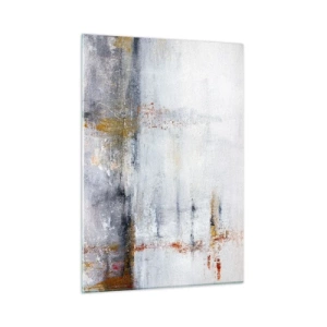 Tablou pe sticlă - În spatele cortinei de aer - 50x70 cm