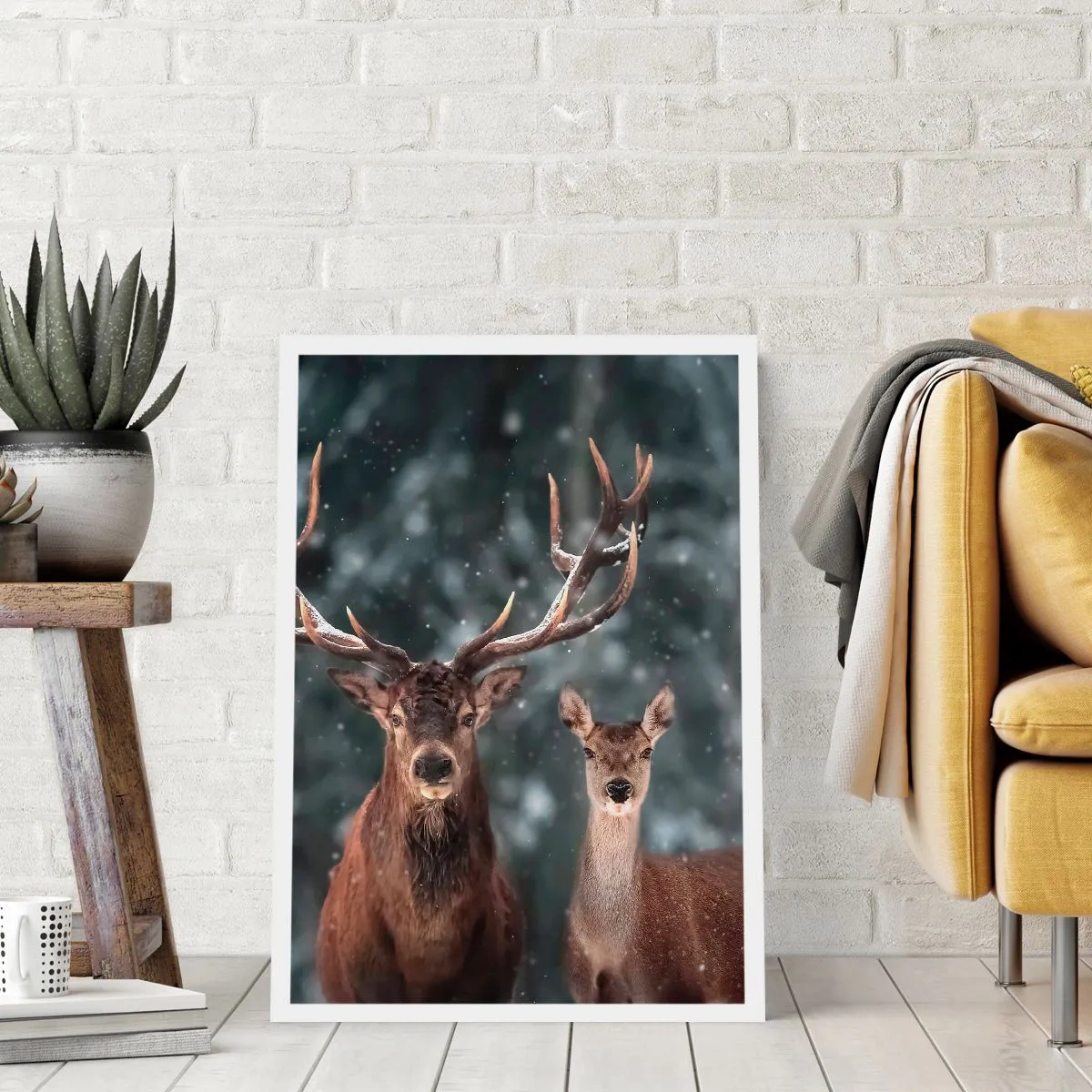 Poster - Stăpânul pădurii și soția sa - 61x91 cm