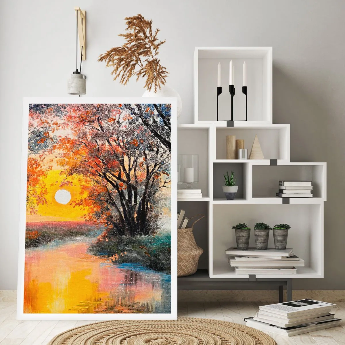 Poster - Atmosferă de toamnă - 50x70 cm