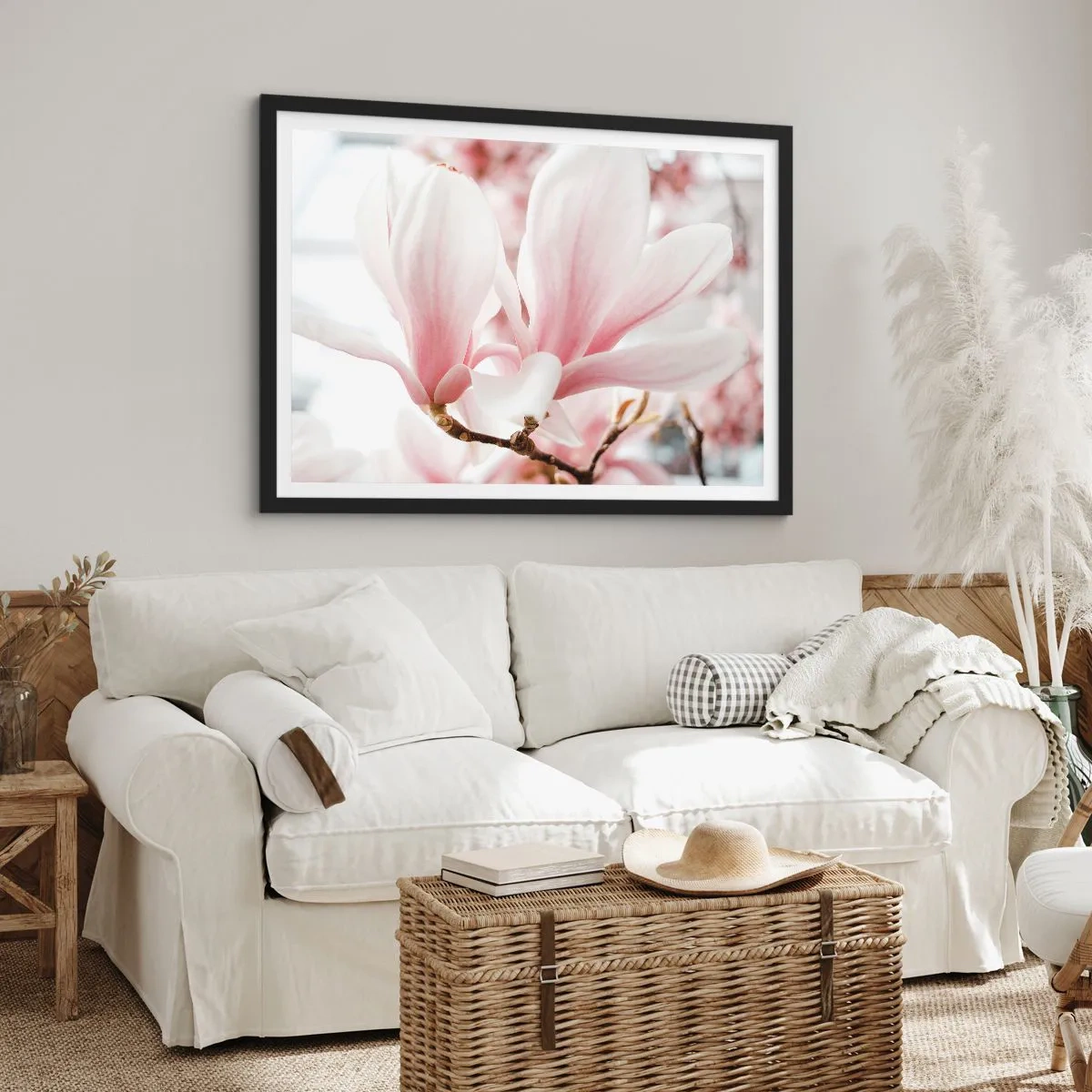 Poster în ramă neagră - Imensitatea sensibilității - 91x61 cm