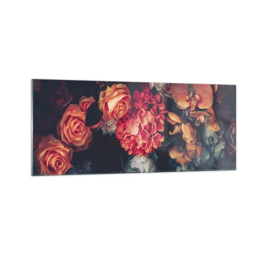 Tablou pe sticlă - Ca la maeștri olandezi - 100x40 cm