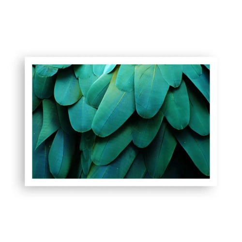 Poster - Precizia naturii papagalicești - 91x61 cm