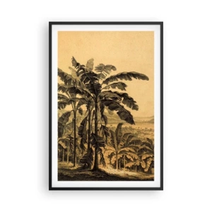 Poster în ramă neagră - În stil colonial - 61x91 cm