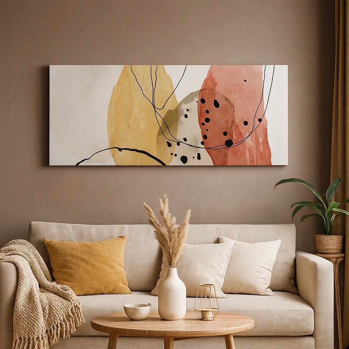 Tablou pe pânză - Ca aerul, limpezi și ușoare - 30x30 cm