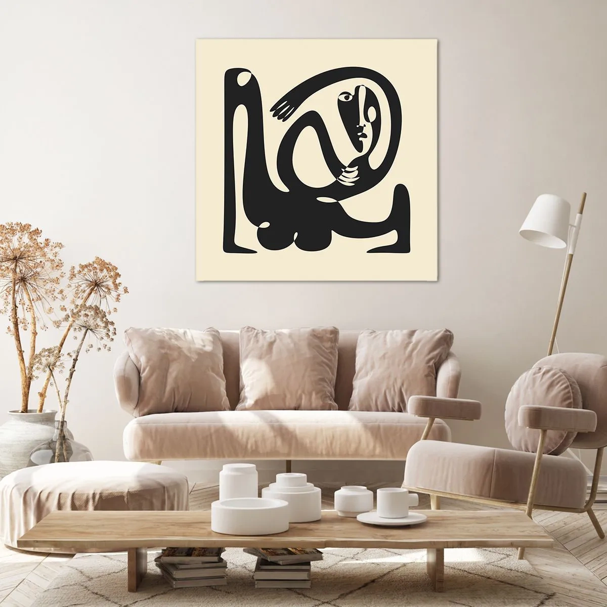 Tablou pe pânză - Aproape Picasso - 70x70 cm