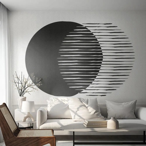 Tapet Standard Eco - Alter ego-ul său - Soare, Rotile, Boho - 250x175 cm
