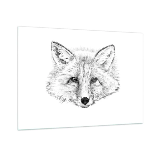 Tablou pe sticlă - Oare acești ochi pot minți? - 100x70 cm