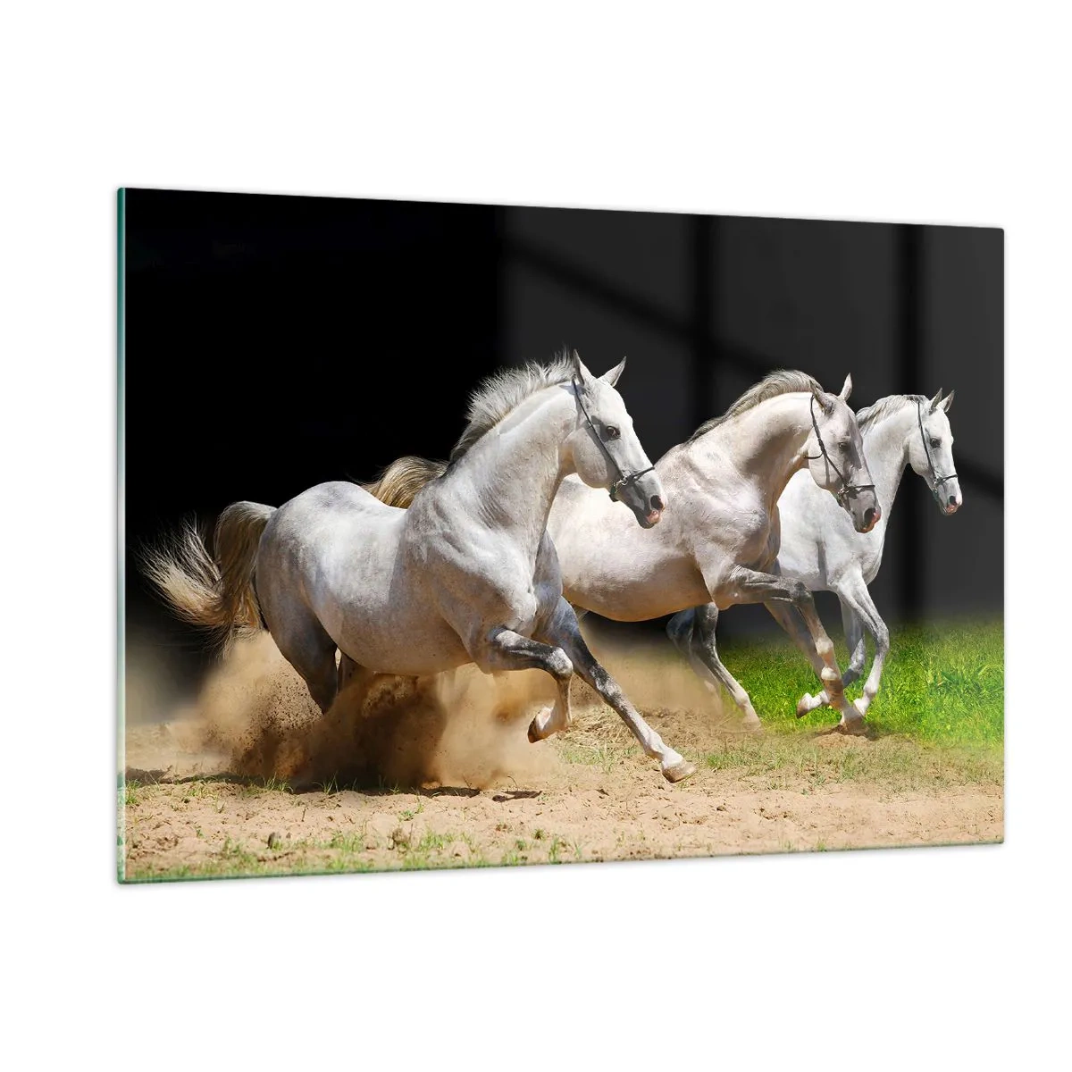 Tablou pe sticlă - Trei Grații - 120x80 cm