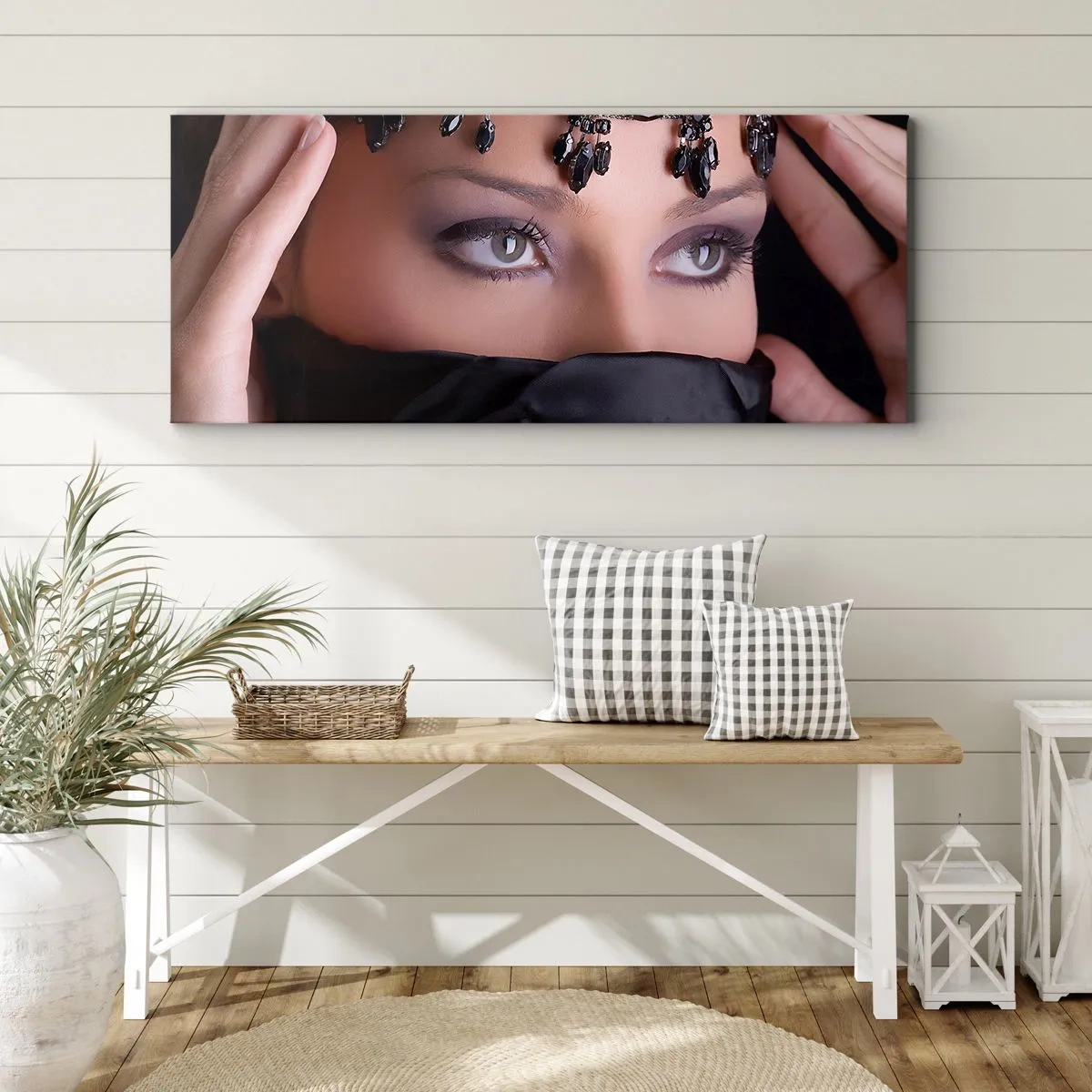 Tablou pe pânză - Mister oriental ispititor - 160x50 cm