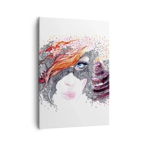 Tablou pe pânză - Cu ea fiecare zi e o sărbătoare - 50x70 cm