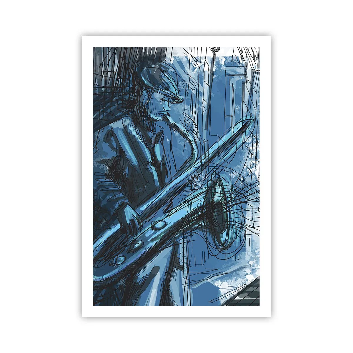 Poster - Rapsodie urbană - 61x91 cm