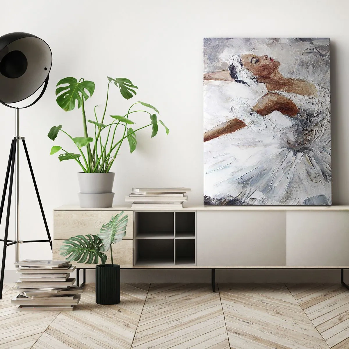 Tablou pe pânză - Moale și ușoară ca tulul - 50x70 cm