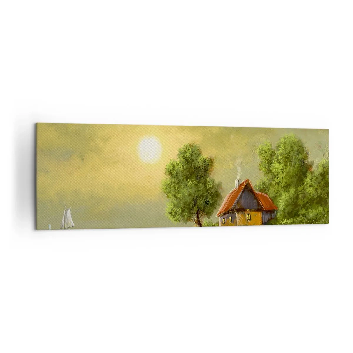 Tablou pe pânză - Frumos, ca dintr-o imagine - 160x50 cm