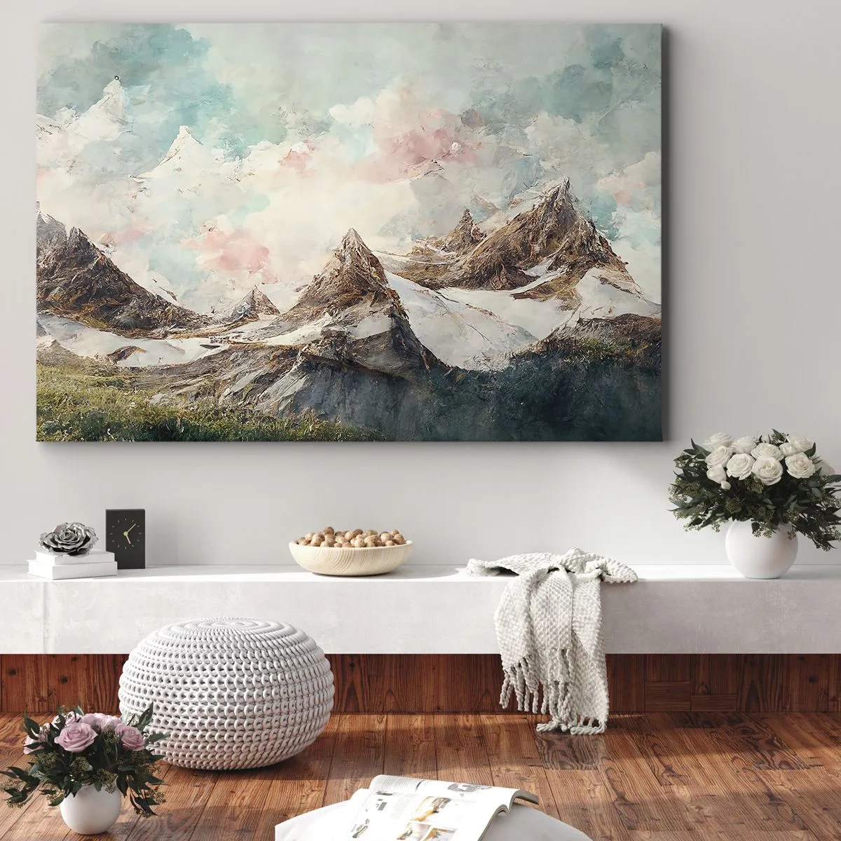 Tablou pe pânză - Lame de piatră - 120x80 cm