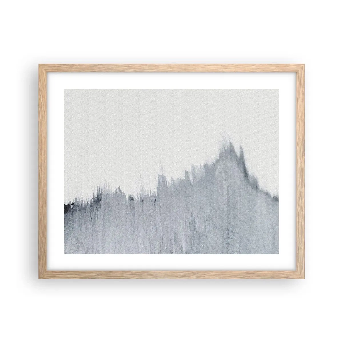 Poster în ramă de stejar deschis - Înregistrare secretă - 50x40 cm