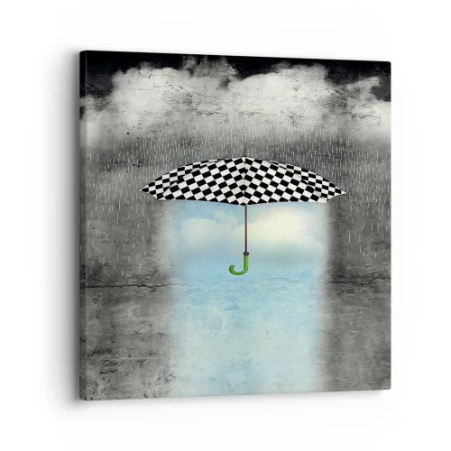 Tablou pe pânză - Și totuși este posibil - 30x30 cm