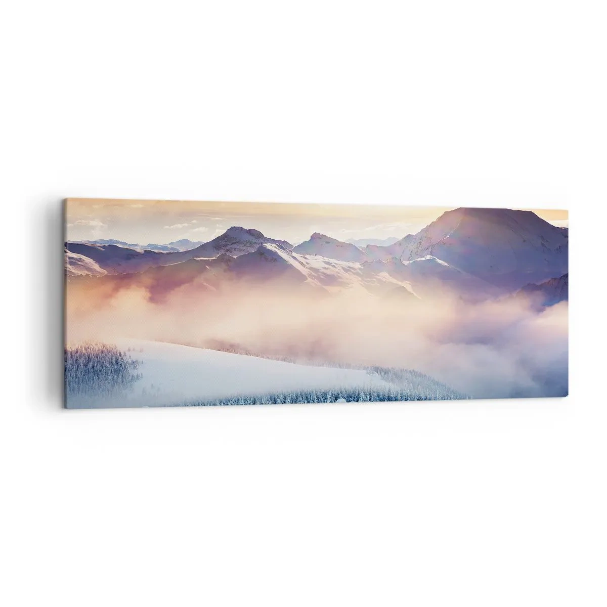 Tablou pe pânză - Forța și puritatea naturii - 140x50 cm