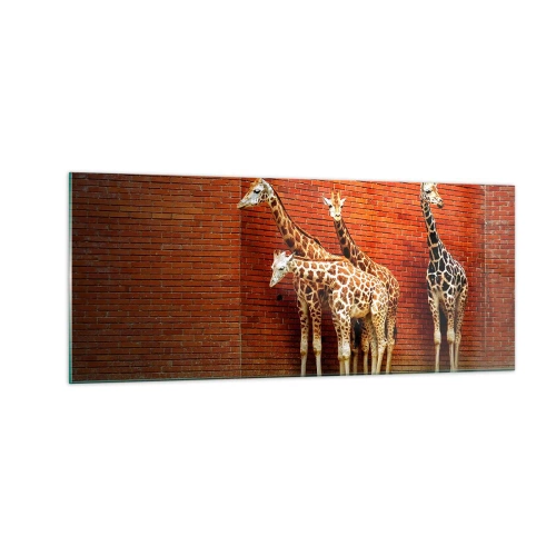 Tablou pe sticlă - Vezi vreun salcâm? - 100x40 cm