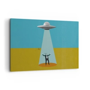 Tablou pe pânză - Întâlnire de gradul III - 120x80 cm