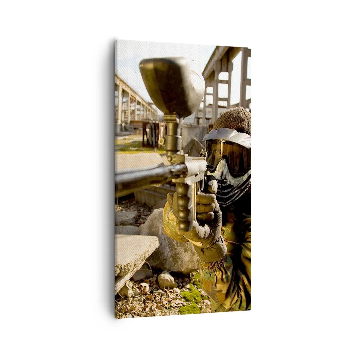 Tablou pe pânză - Și tu poți fi erou - 55x100 cm