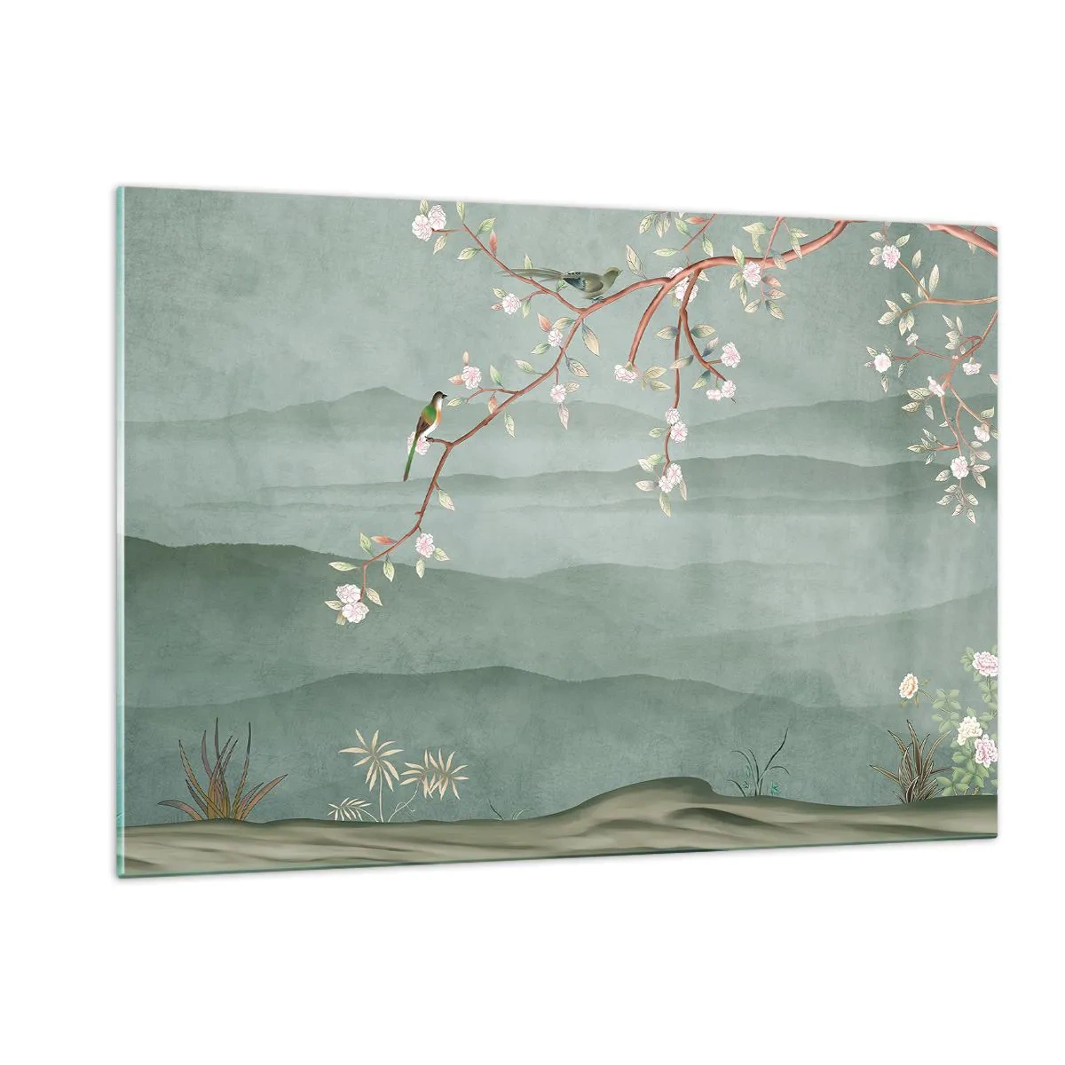 Tablou pe sticlă - Primăvara, ah, tu ești - 120x80 cm