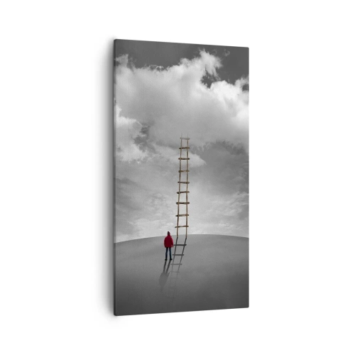 Tablou pe pânză - Orice este posibil - 55x100 cm