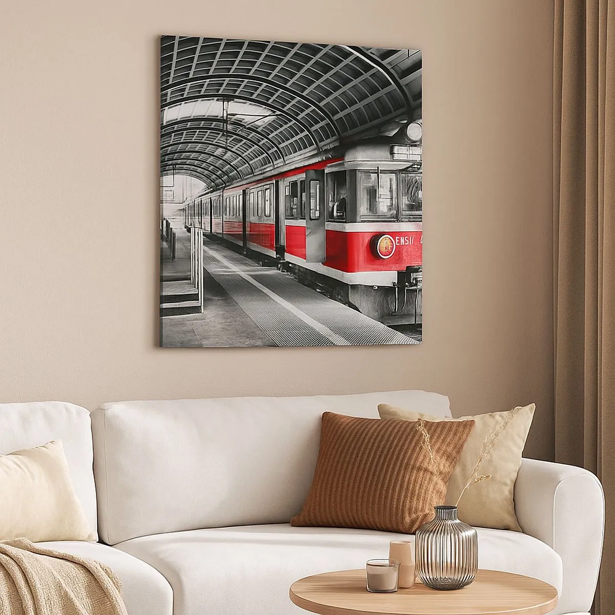 Tablou pe pânză - Poate este o călătorie de o viață? - 30x30 cm