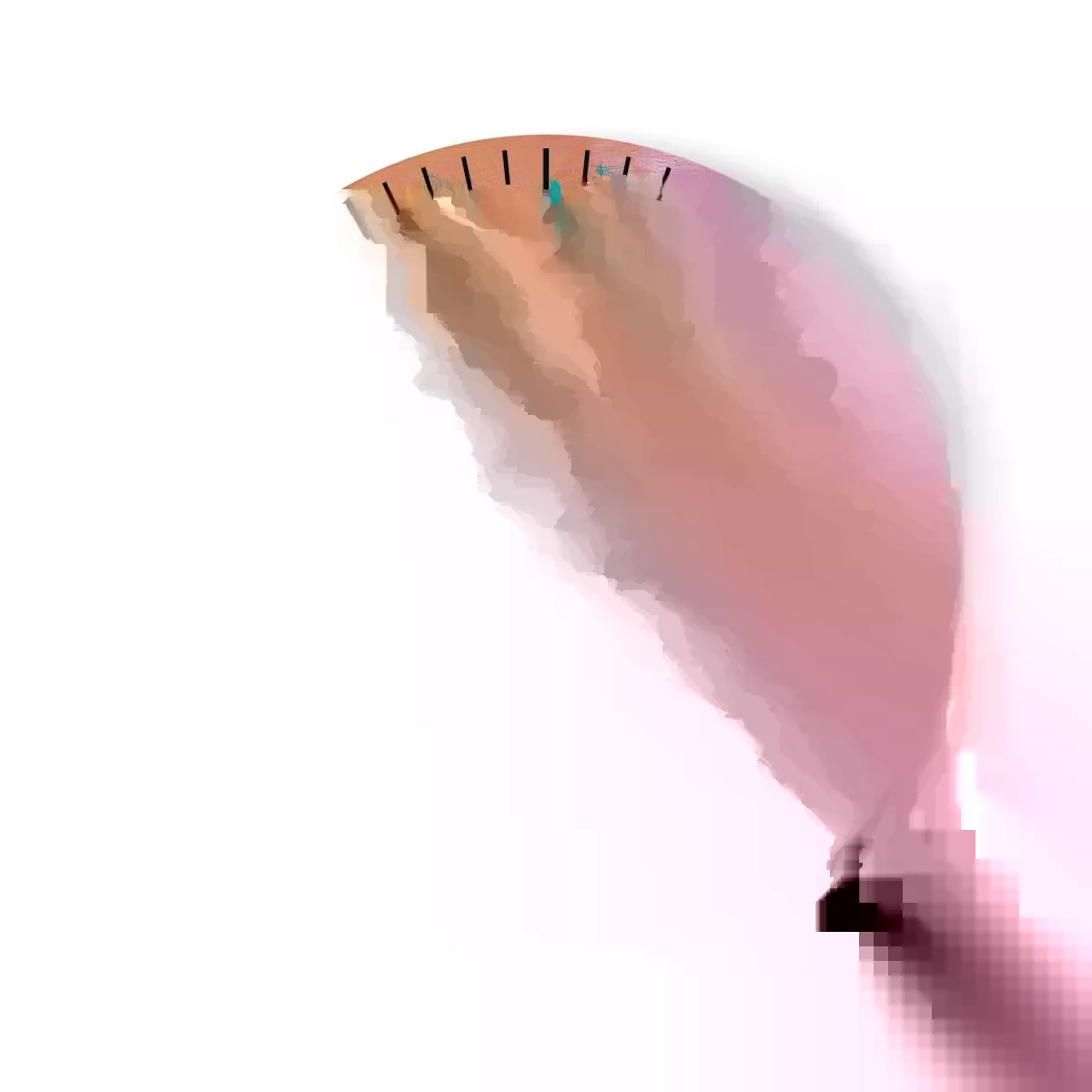 Ceas de perete - Ceas pe sticlă - Energia vieții - 30x30 cm