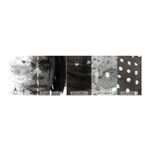 Mostră de Tapet Standard Eco - Descoperă spiritul original - Portretul unei femei, Femeie, afro-american - 100x30 cm