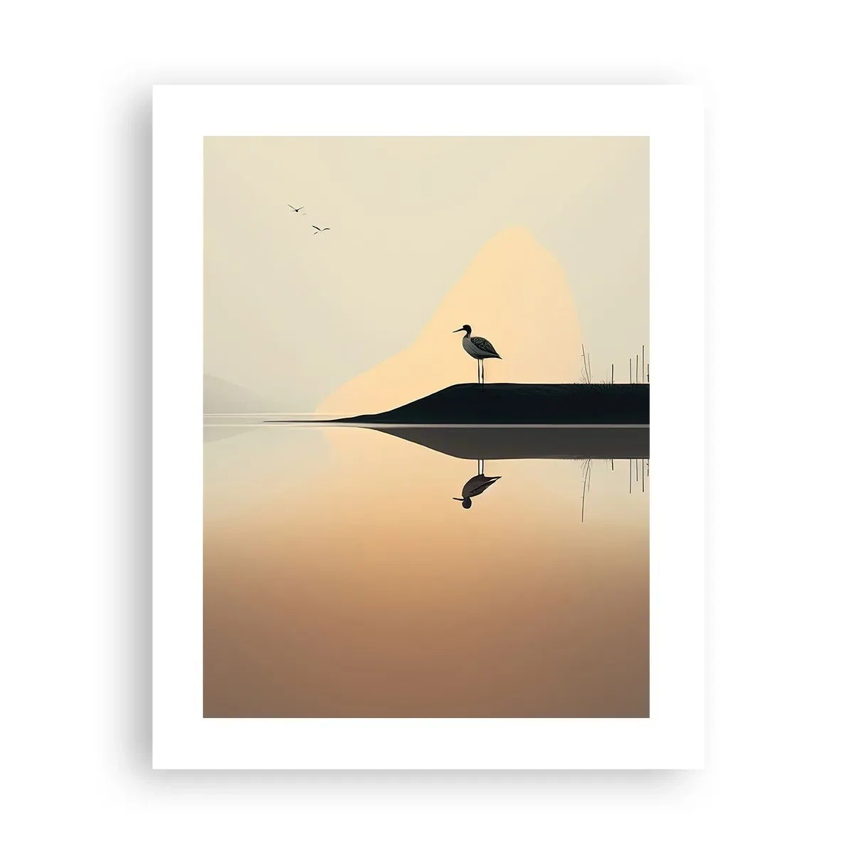 Poster - Domn pe lac - 40x50 cm
