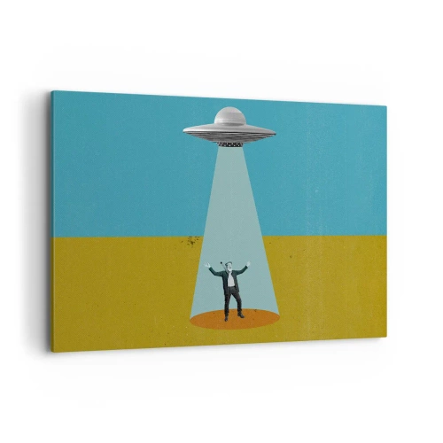 Tablou pe pânză - Întâlnire de gradul III - 120x80 cm