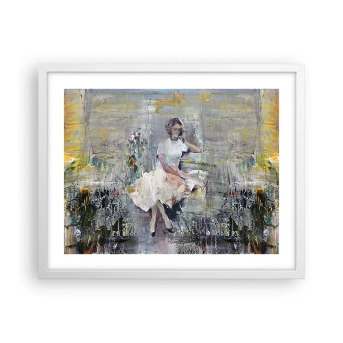 Poster în ramă albă - Clasică și modernă - 50x40 cm