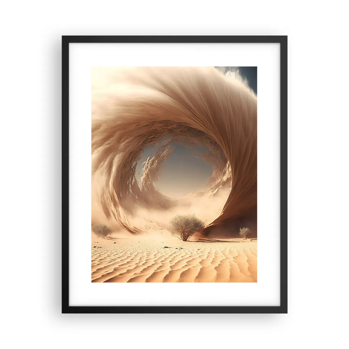 Poster în ramă neagră - Portal deschis - 40x50 cm