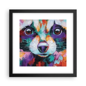 Poster în ramă neagră - Doar emoții bune - 30x30 cm