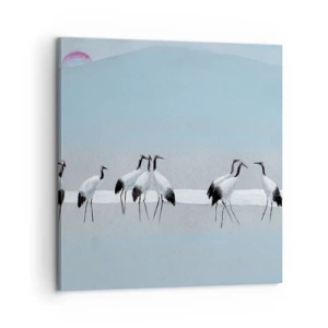 Tablou pe pânză - După o zi fierbinte - 60x60 cm