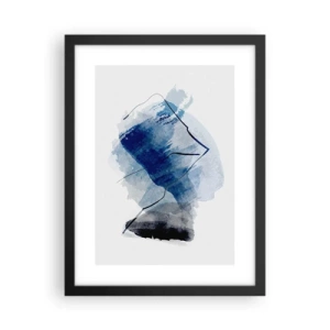 Poster în ramă neagră - Iceberg - 30x40 cm