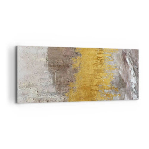 Tablou pe pânză - O suflare de aur - 100x40 cm