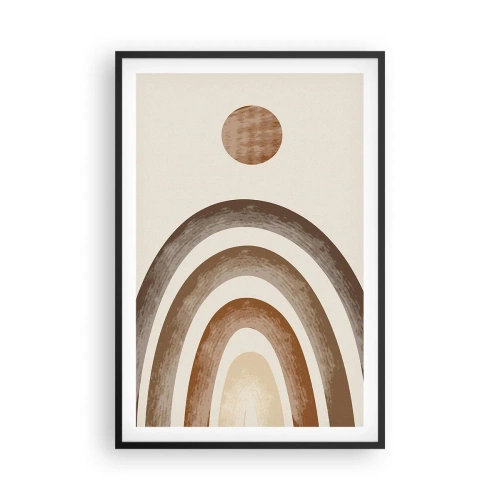 Poster în ramă neagră - Într-o galaxie îndepărtată - 61x91 cm