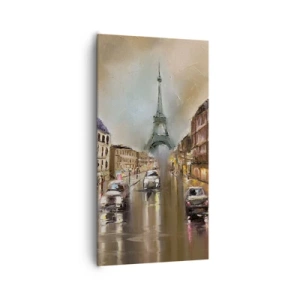Tablou pe pânză - Singurul lucru care contează este ea - 65x120 cm