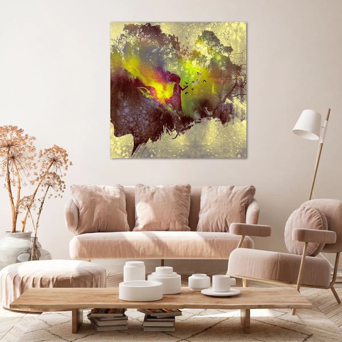 Tablou pe pânză - Mama Natură - 70x70 cm