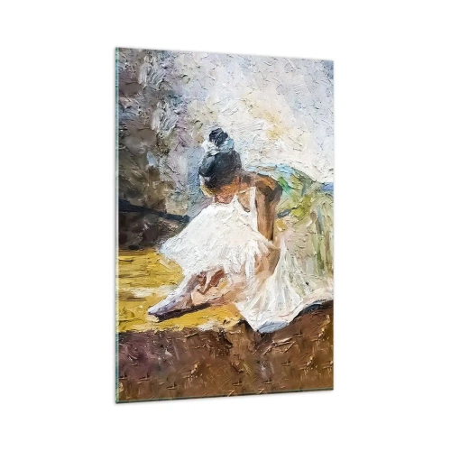 Tablou pe sticlă - Dintr-un tablou de Degas - 80x120 cm