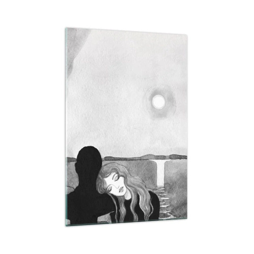 Tablou pe sticlă - Întotdeauna un mister - 70x100 cm