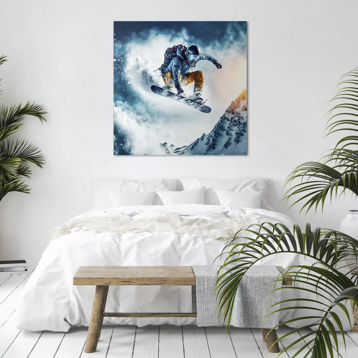 Tablou pe pânză - Emoții extreme - 30x30 cm