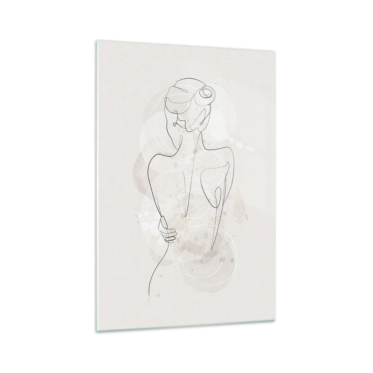 Tablou pe sticlă - Ca un instrument sensibil - 70x100 cm