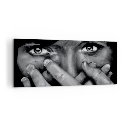 Tablou pe pânză - Nu spun cine le-a pictat - 100x40 cm