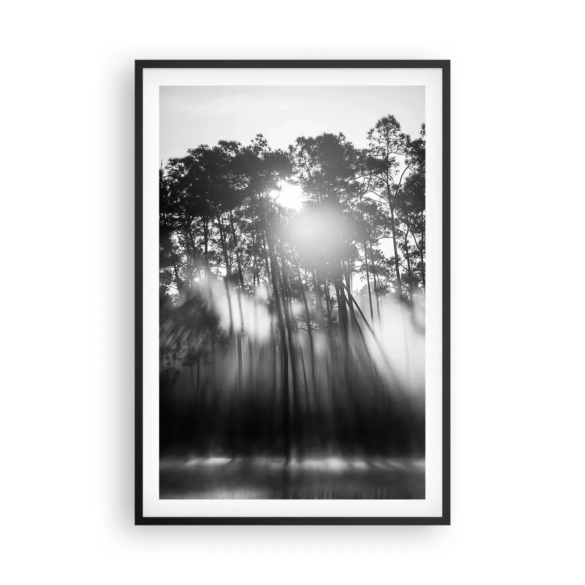 Poster în ramă neagră - Soare de neoprit - 61x91 cm